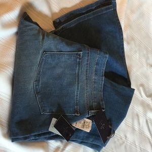 NYDJ Denim Faded Flare Jeans (10)